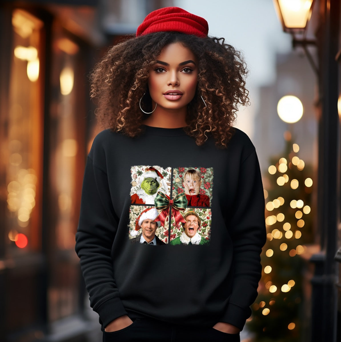 Holiday Movie Marathon Sweatshirt