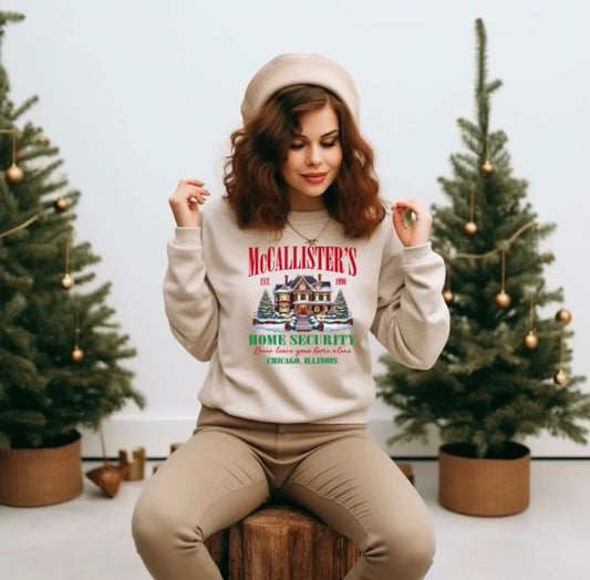 McCallister’s Home Security Holiday Sweatshirt