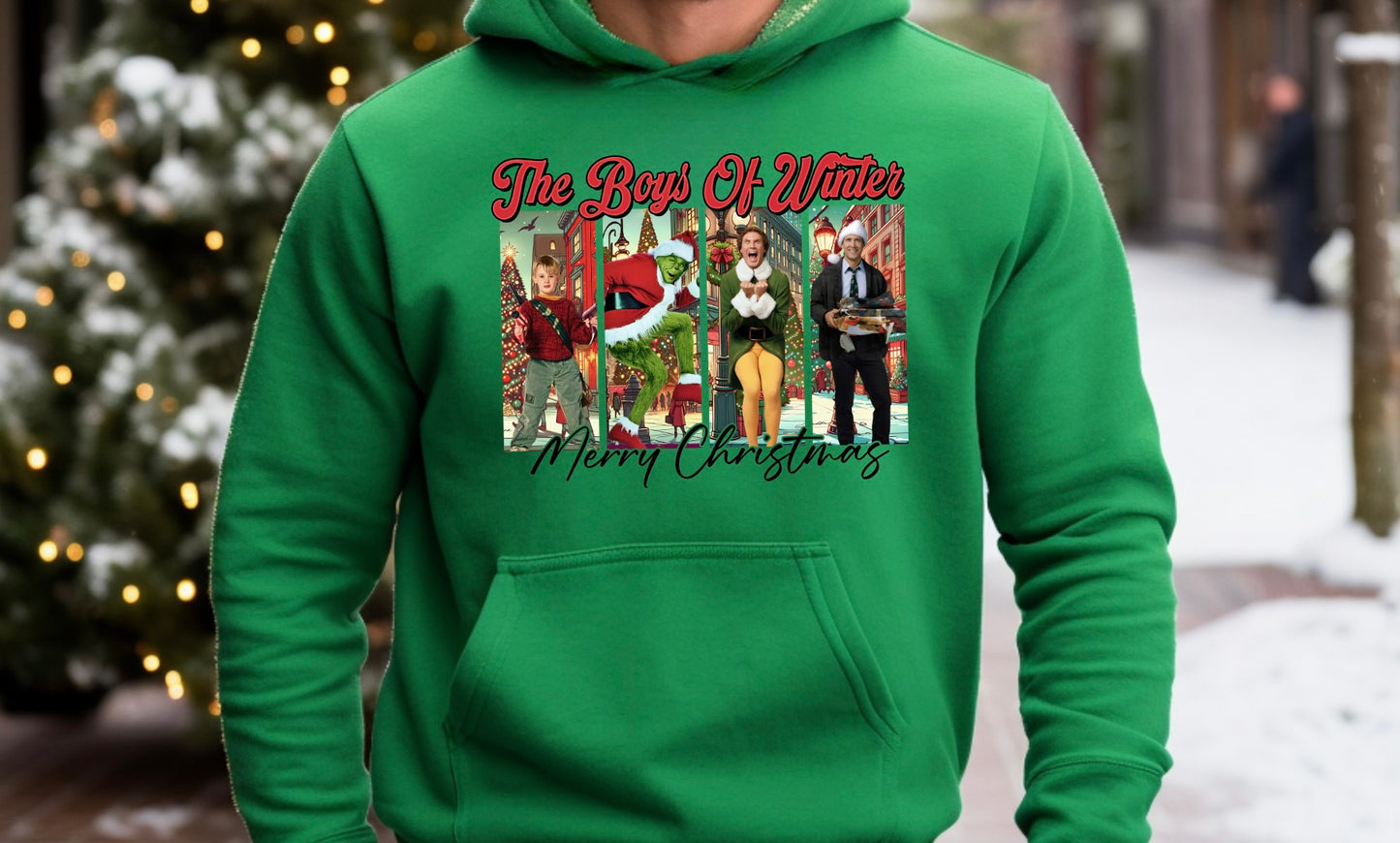 “The Boys of Winter” Christmas Hoodie