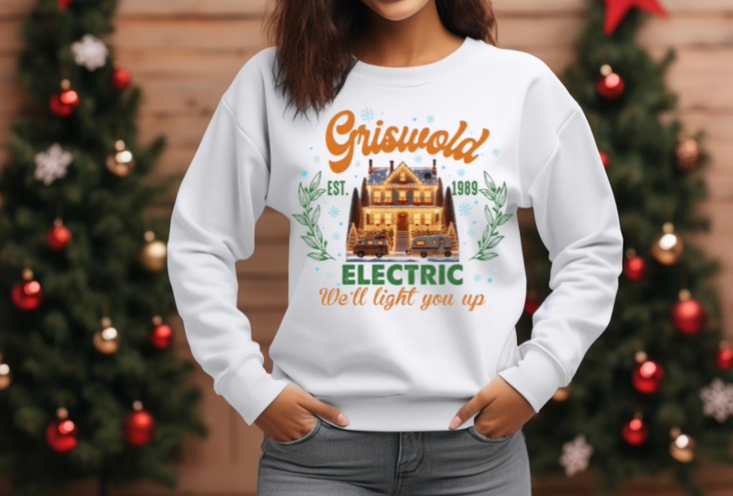 “Griswold Electric” Funny Christmas Sweatshirt