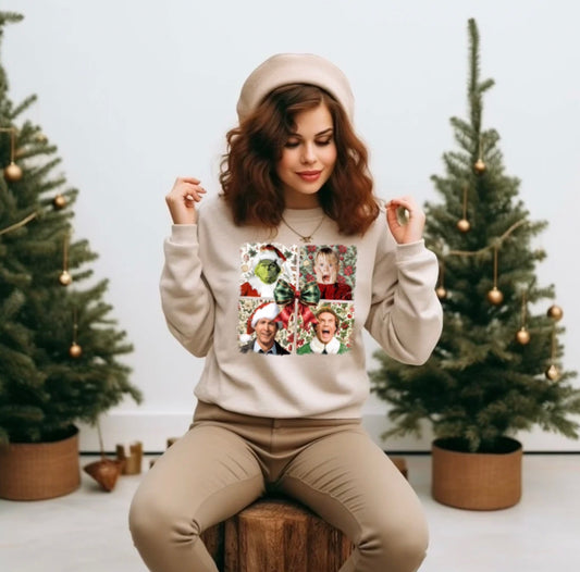 Holiday Movie Marathon Sweatshirt