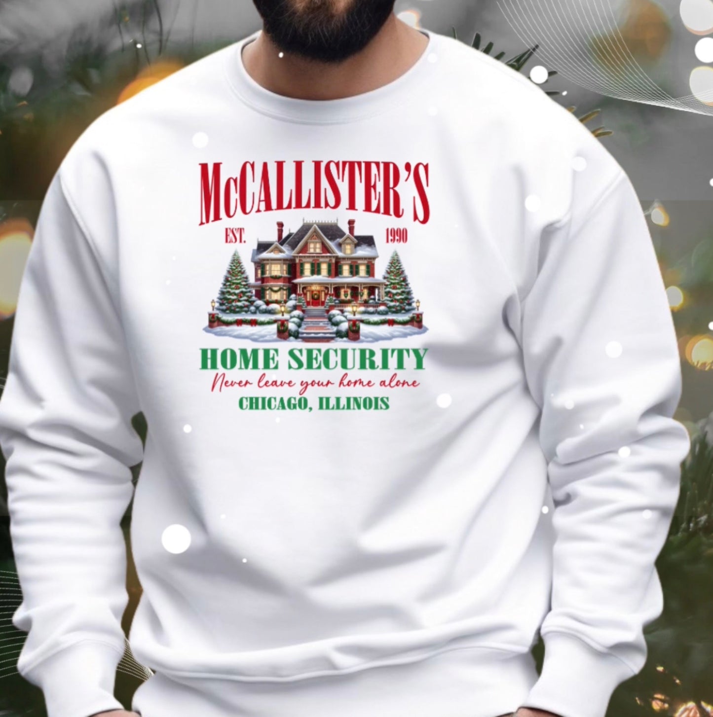 McCallister’s Home Security Holiday Sweatshirt