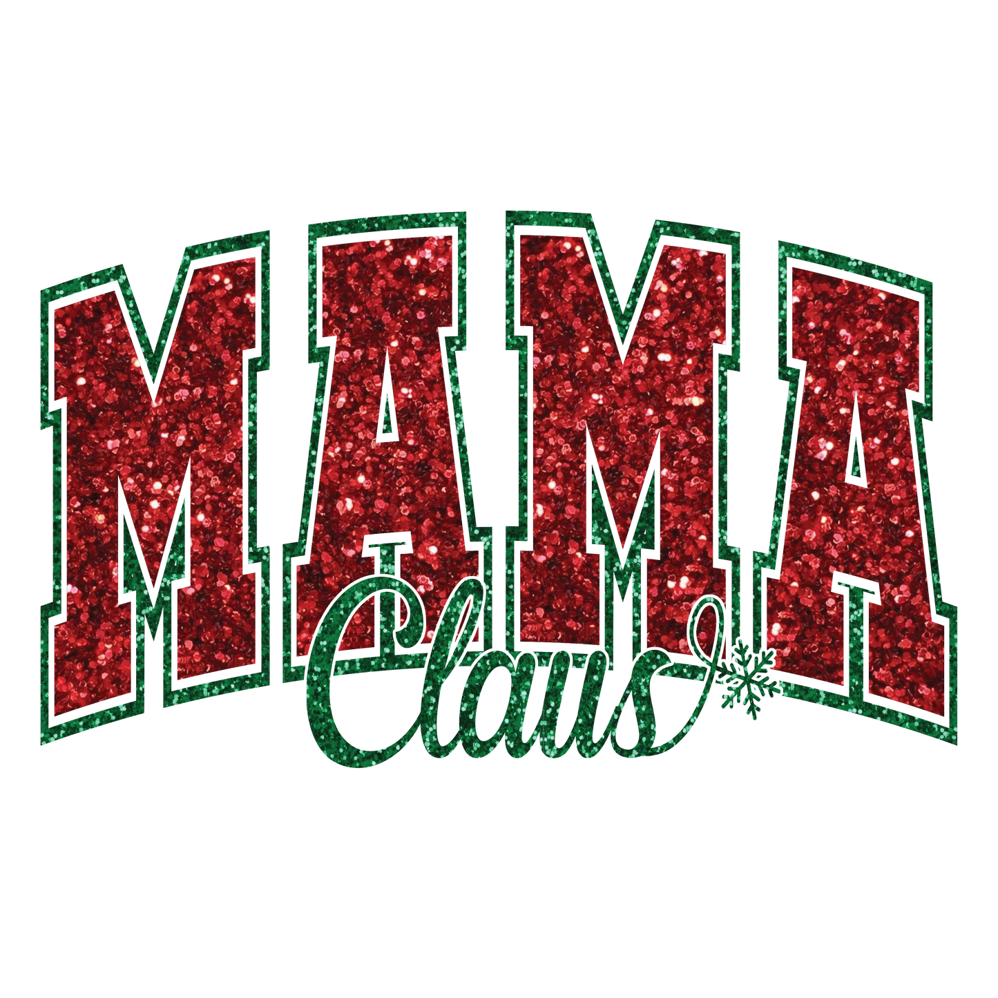 Mama Claus Side Bow Sweatshirt