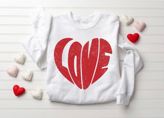 “Heart Full of Love Valentine’s Day Sweatshirt”